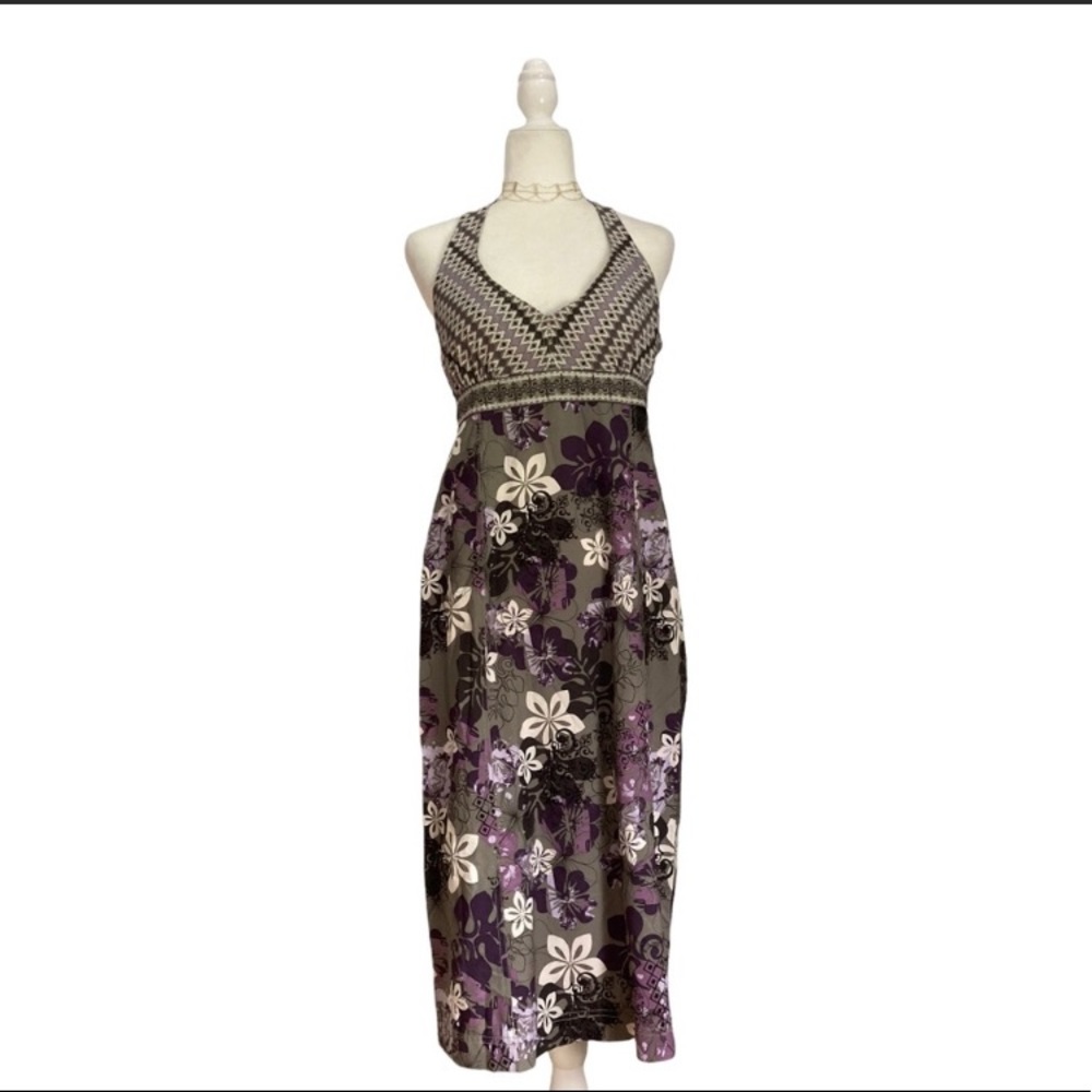 Athleta Pack Everywhere Halter Dress Size 12 Tall